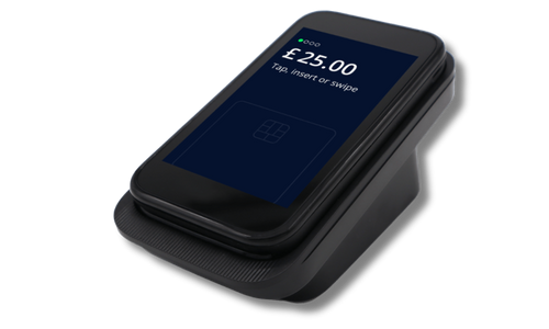 TapaPay standalone payment terminal on counter