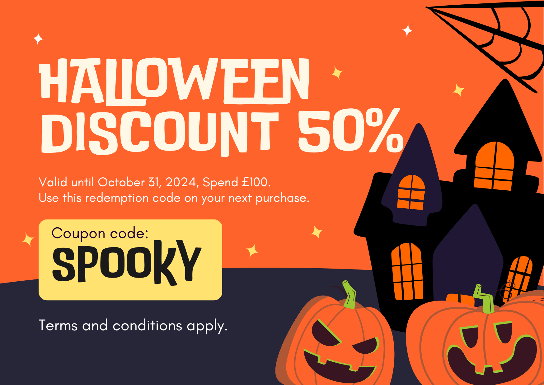 Percentage off discount voucher